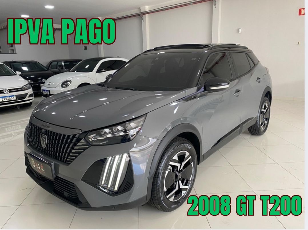 Peugeot 2008 1.0 12v 4p Flex Turbo 200 Gt
